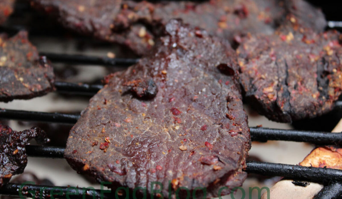 Big Green Egg Beef Jerky