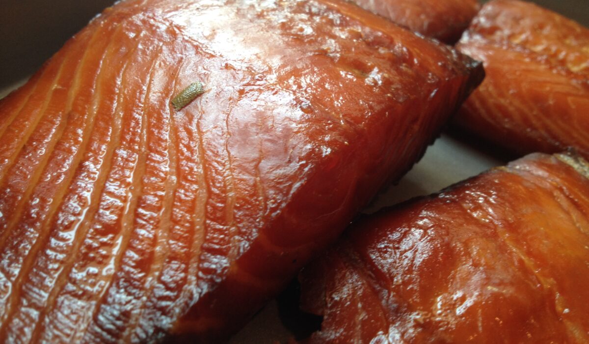 Smoking Salmon on the Big Green Egg